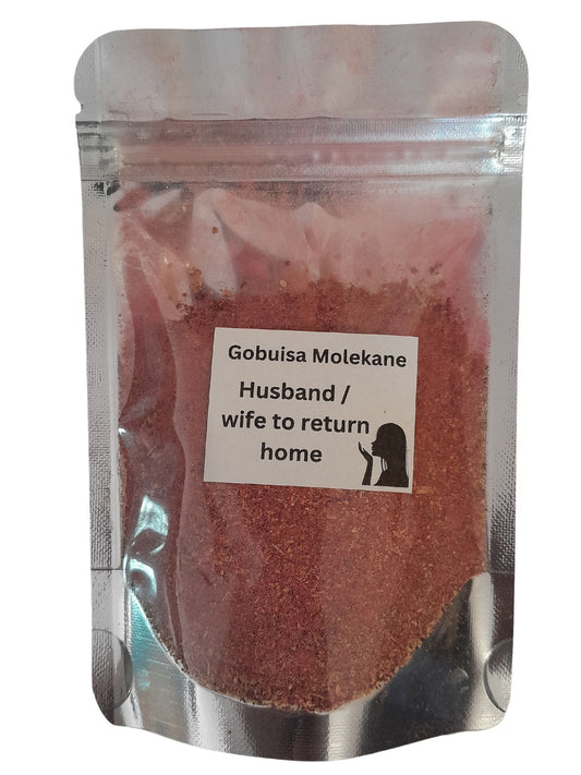 Husband or wife to return home – muthi mix
